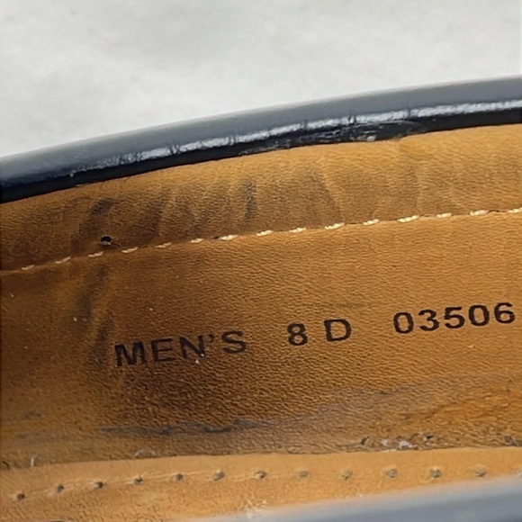 COLE HAAN SIZE 8 Men\'s Black Loafers